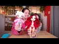 Our Very First Attempt at Making Wet Felted Doll Clothes! It really works!!