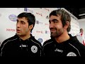 Interview to Rafael Aghayev and Shahin Atamov - 2012 World Karate Championships