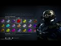 Halo 5: Guardians - Memories of Reach REQ Pack/Update Opening