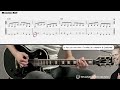 METALLICA - INAMORATA (Guitar cover with TAB | Lesson)