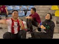 TIQAH JADI CHEERLEADER LAMING MAIN BOLA DENGAN GENG AI TEAM !!! EHIN JELES MIMI TAKDA !!!