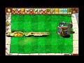 40 overlapping pea plants vs 40 barrel steel door giants—Plants Vs Zombies Hybrid