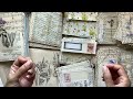 Ways to use book pages for junk journals: Ephemera & embellishment ideas