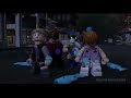 LEGO Jurassic World - Indominus Rex VS T-Rex + Ending [Full Battle]