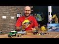 Montando Lego dos anos 90! (Antigo x Novo) Jipe, trailer e lancha! Lego System 6596