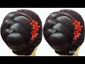 beautiful perfect bridal juda hairstyle | elegant juda hairstyle for women