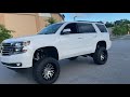 LIFTED TAHOE ON BDS LIFT GETS NEW WHEELS !!