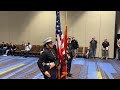 Color Guard - The Woodlands College Park High School MCJROTC Texas Green Horns 2023