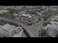 Jubilee Hills Check post Aerial View in Lockdown | Jubilee check post Drone 4K Video | Hybiz tv