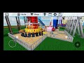 Roblox Theme park going building restaurant!