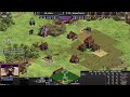 1vs4: ЧЕМПИОН МИРА против РАБОТЯГ. УЗКАЯ карта и город-крепость в Age of Empires 2