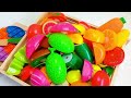 Cutting Fruits and Vegetables ASMR, Carrot, Apple | Satisfying Video Wooden & Plastic Squishy Pop it