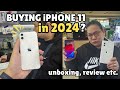 iPHONE 11 IN 2024? UNBOXING & QUICK REVIEW