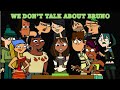 We Don't Talk About Bruno sung by Total Drama Characters (AI COVER)