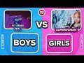 🩷2 GIRLS vs 2 BOYS🩵: Save One Kpop Song | KPOP QUIZ GAME