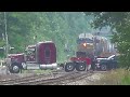 Semi Truck Stuck On Train Tracks With Train Coming! You Wont Believe This One!