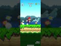 Playing Super Mario Run #10 (I found a way to use the microphone and I got blue Yoshi)