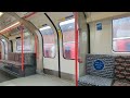 Refurbished Central Line train on Ruislip branch