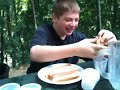Hot Dog Eating Fail