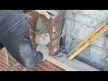 How To Cut and Add a new window In a Brick wall ,Step By Step ,DIY