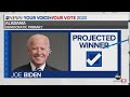 Joe gettin his votes