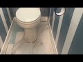 Watch Me PEEL & STICK My Boys BATHROOM FLOOR with Luxury Vinyl Tile!