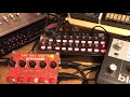 Groovesizer Red sequence test video! Microbrute, Baby 8, MB33 etc...