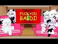 fpe Characters react to Baldi 