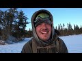 6 Nights of Extremely Cold Winter Camping in a Hot Tent (-40F / -40C Degrees)