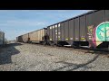 Mammoth NS Coal Train Passing by Troyton