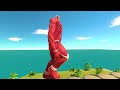 Can Someone Dodge Big Spike and Attack Human Godzilla - Animal Revolt Battle Simulator