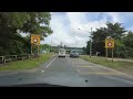 Driving around Miri city Feb 2022. Bumiko-Lutong. Life after covid-19