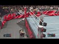 WWE 2K24 ONLINE UNIVERSE ASUKA BEAT THE CLOCK VS RHEA RIPLEY