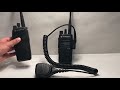 Shoulder Speaker Microphone (For Motorola) Overview + Demonstration (Test)