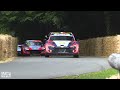 Hyundai i20 N Rally1 WRC | Pure Sound - Neuville & Lappi at Goodwood FOS