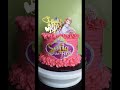 Easiest steps to decorate a birthday cake at home/how to decorate Sofia the first cake  #birthdaycak