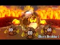 What happens if you drop all bosses in lava? [Super Mario 3D World + Bowser's Fury]