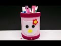 Easy Ways to Make Character Pencil Holder from Plastic Bottles ! | Best Out of Waste Plastic Bottle