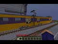 [UNEDITED] Train ride through my minecraft city! | Create Mod