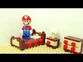 (LEGO STOP MOTION) Super Mario Stage: Mario Saves Luigi From the Koopa Troopas!