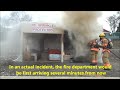 Flashover-Fire Sprinkler Demonstration 3-19-2013