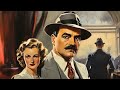 Old Time 📻Radio: Rare Hercule Poirot🕵️‍♂️ by Agatha Christie Broadcasts with Relaxing Rain⛈☔ Sounds