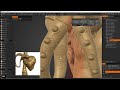 Beginners Guide to 3D Coat (Made 2023) 26 Adding Details to the Girl Part 5