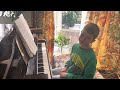Exam Practice on my Neighbour’s Beautiful Baby Grand Piano 🎹 🎶