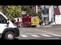 Milford FD Engine 7 responding