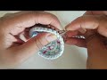 How to crochet a AMIGURUMI DOUGHNUT KEYCHAIN - For advanced beginners step by step by Radcrochet