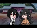 Obanai meets Kuchisake-onna / kny gacha / not my idea /