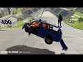 Out of Control Rollovers Crashes #46 - BeamNG Drive Crashes