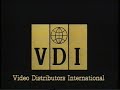 Ident - VDI Video Distributors International (1989)