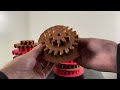 3D Printed Gearbox - GIANT HANDLE Speed Test